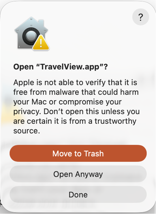 app opens